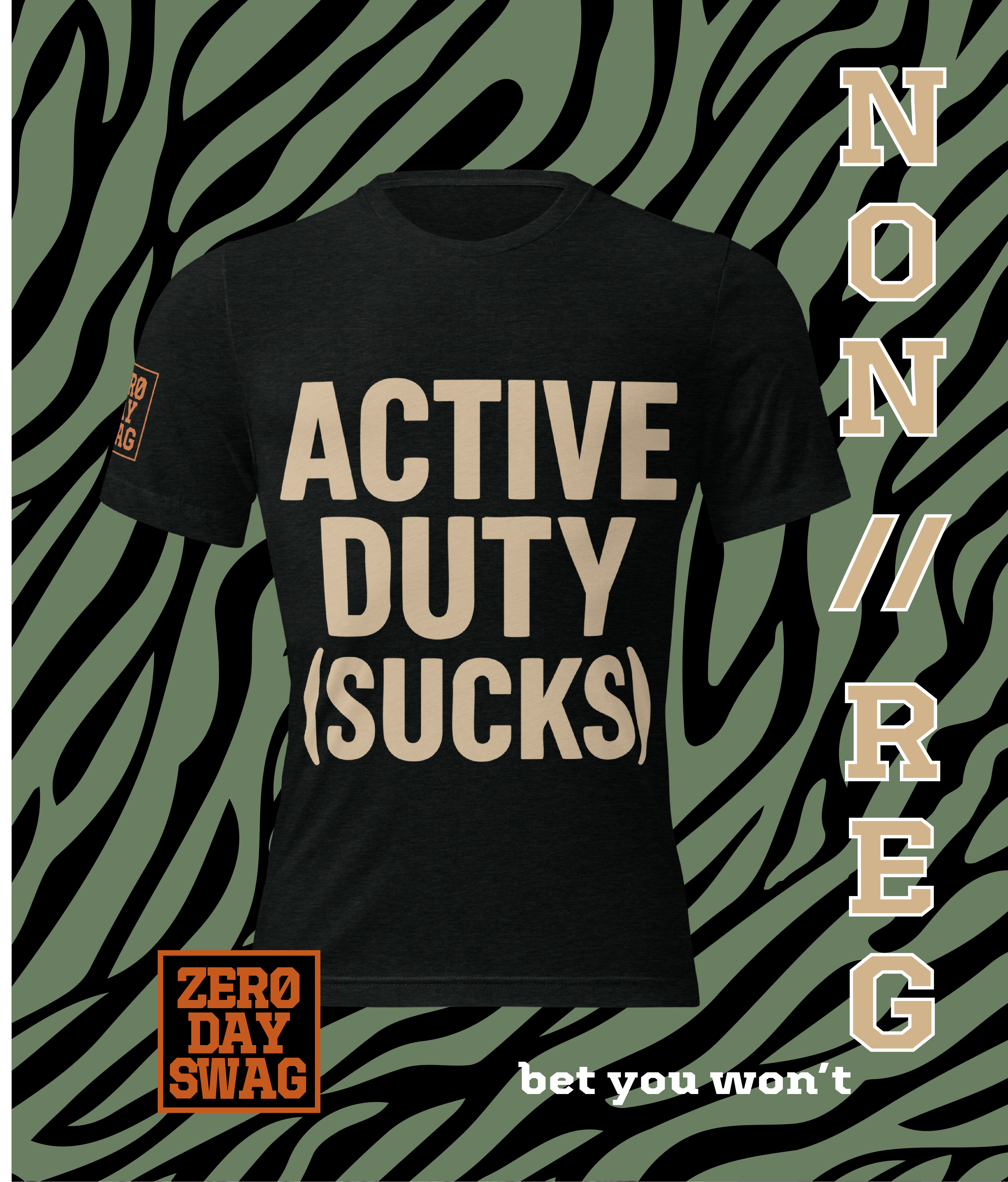 Non-Reg Collection Cover | Zero Day Swag