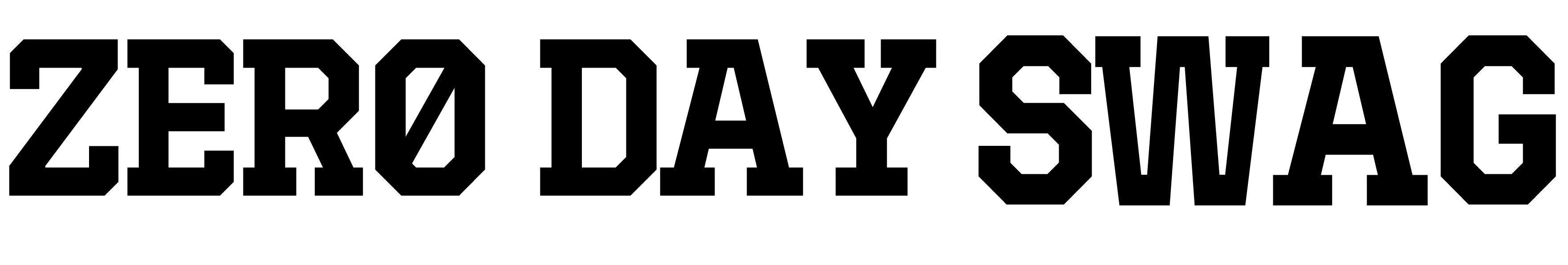 Zero Day Swag